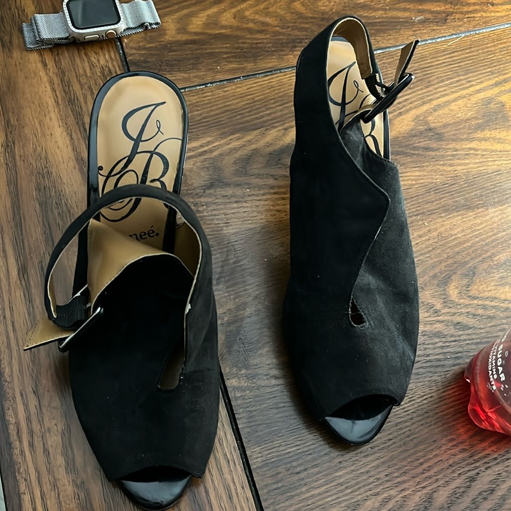 Jay Renee High Heel Suede Shoes